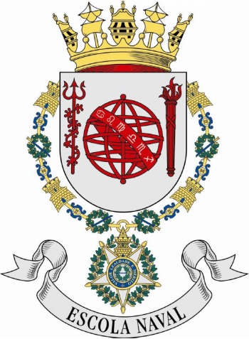 Coat of arms (crest) of Naval School, Portuguese Navy