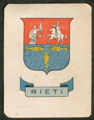 Stemma di Rieti/Arms (crest) of Rieti