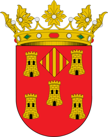Escudo de Cinctorres/Arms (crest) of Cinctorres