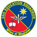 34th Education Squadron, US Air Force.png