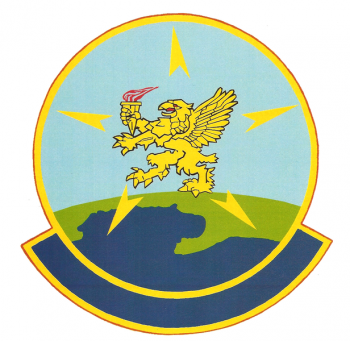 Coat of arms (crest) of the 46th Operations Support Squadron, US Air Force