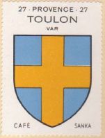 Blason de Toulon/Arms (crest) of Toulon