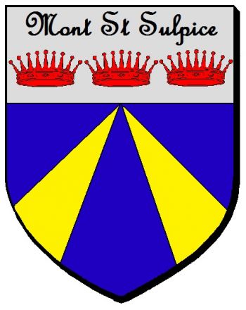 Blason de Mont-Saint-Sulpice/Arms (crest) of Mont-Saint-Sulpice