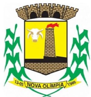 Brasão de Nova Olímpia (Mato Grosso)/Arms (crest) of Nova Olímpia (Mato Grosso)