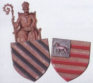 Wapen van Heusden (Limburg)/Arms (crest) of Heusden (Limburg)