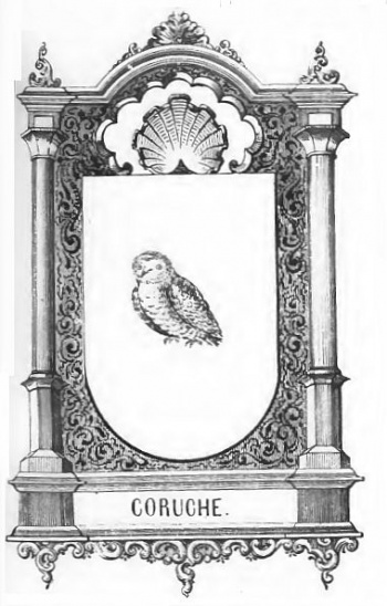 Coat of arms (crest) of Coruche (city)