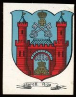 Arms (crest) of Rīga (Riga)