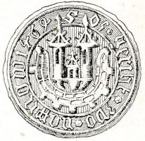Siegel von Oppenau/City seal of Oppenau