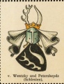 Wappen von Wentzky und Petersheyde