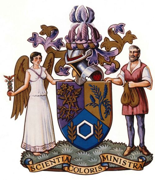 Coat of arms (crest) of Society of Dyers and Colourists