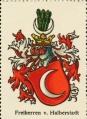 Wappen Freiherren von Halberstadt