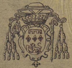 Arms (crest) of François-Ignace de Baglion de Saillant