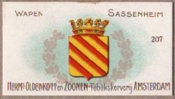 Wapen van Sassenheim/Arms (crest) of Sassenheim