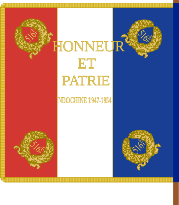 Coat of arms (crest) of 516th Train Regiment, French Army