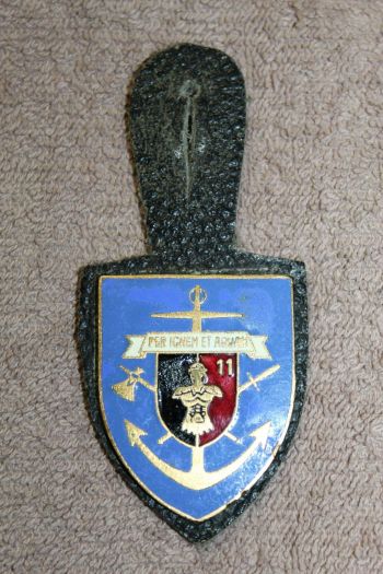 Coat of arms (crest) of the 11th Engineer Battalion, Belgian Army