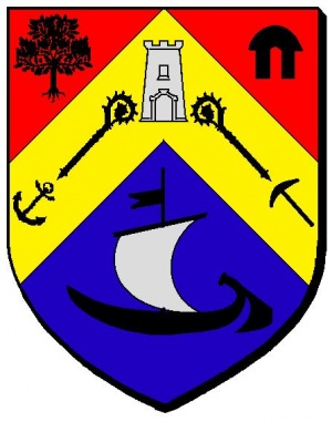 Blason de Chênehutte-Trèves-Cunault/Arms (crest) of Chênehutte-Trèves-Cunault