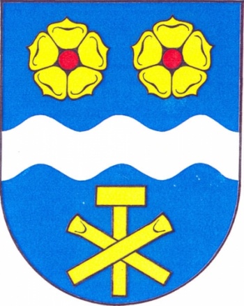 Arms (crest) of Jakubčovice nad Odrou