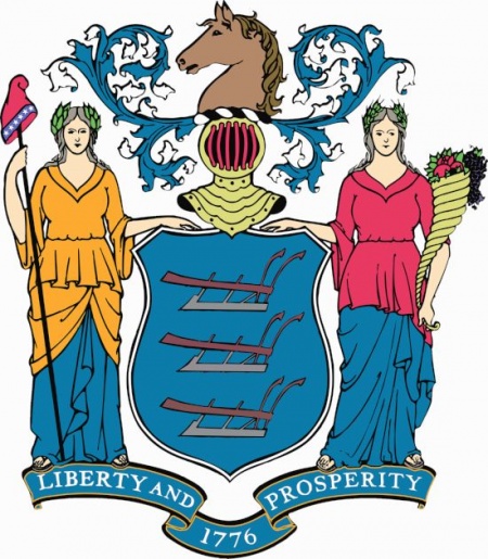 Arms (crest) of New Jersey