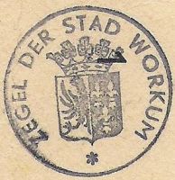 Wapen van Workum/Arms (crest) of Workum