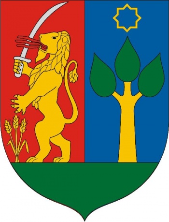 Baktalórántháza (címer, arms)