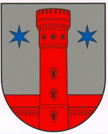 Arms (crest) of Raudonė