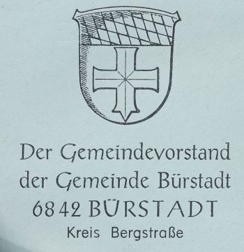 Wappen von Bürstadt/Coat of arms (crest) of Bürstadt