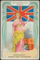 Arms, Flags and Types of Nations trade card Diamantine Gross Britannien