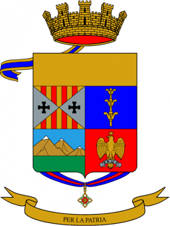 Coat of arms (crest) of the 141st Infantry Regiment Catanzaro, Italian Army