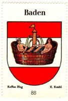 Wappen von Baden/Arms (crest) of Baden