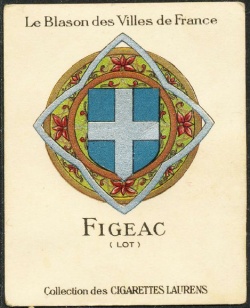 Blason de Figeac/Coat of arms (crest) of {{PAGENAME