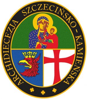 Arms (crest) of Archdiocese of Szczecin-Kamień