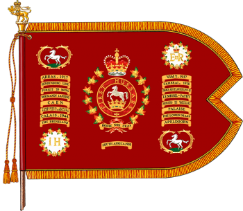 Arms of 1st Hussars, Canadian Army