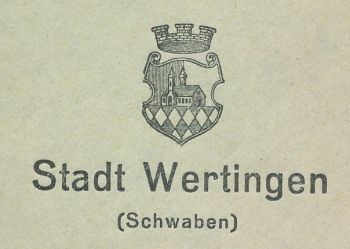 Wappen von Wertingen