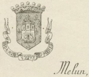 Blason de Melun/Coat of arms (crest) of {{PAGENAME