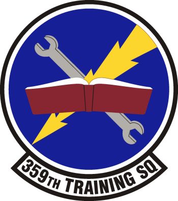 Coat of arms (crest) of the 359th Training Squadron, US Air Force