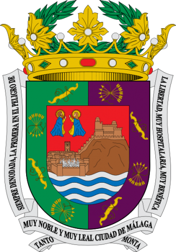 Escudo de Málaga/Arms (crest) of Málaga