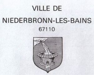 Blason de Niederbronn-les-Bains/Coat of arms (crest) of {{PAGENAME