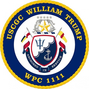 Coat of arms (crest) of the USCGC William Trump (WPC-1111)