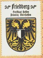Wappen von Friedberg (Hessen)/Arms (crest) of Friedberg (Hessen)