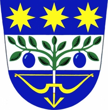 Arms (crest) of Hrobice (Zlín)