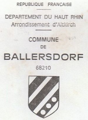 Blason de Ballersdorf