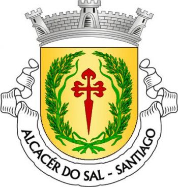 Brasão de Santiago (Alcácer do Sal)/Arms (crest) of Santiago (Alcácer do Sal)