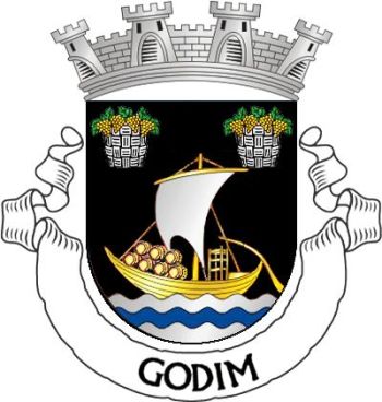 Brasão de Godim/Arms (crest) of Godim
