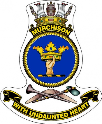 Coat of arms (crest) of the HMAS Murchison, Royal Australian Navy