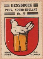 Wapen van Hensbroek/Arms (crest) of Hensbroek