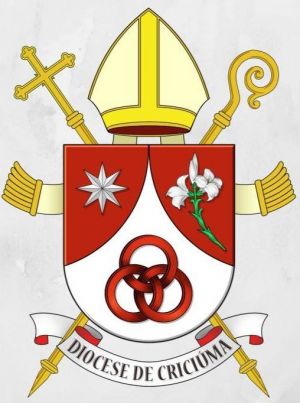 Arms (crest) of Diocese of Criciúma