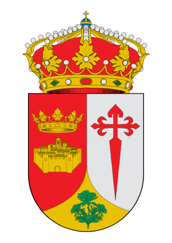 Escudo de Puebla de la Reina/Arms (crest) of Puebla de la Reina