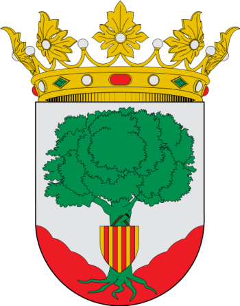 Escudo de Santed/Arms (crest) of Santed