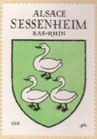 Blason de Sessenheim/Arms (crest) of Sessenheim