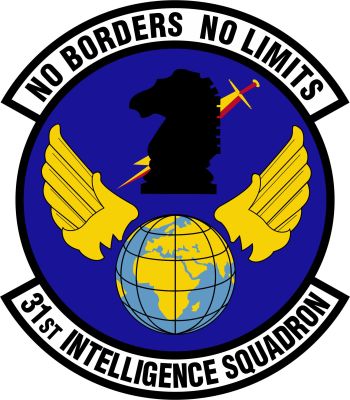 Coat of arms (crest) of the 31st Intelligence Squadron, US Air Force